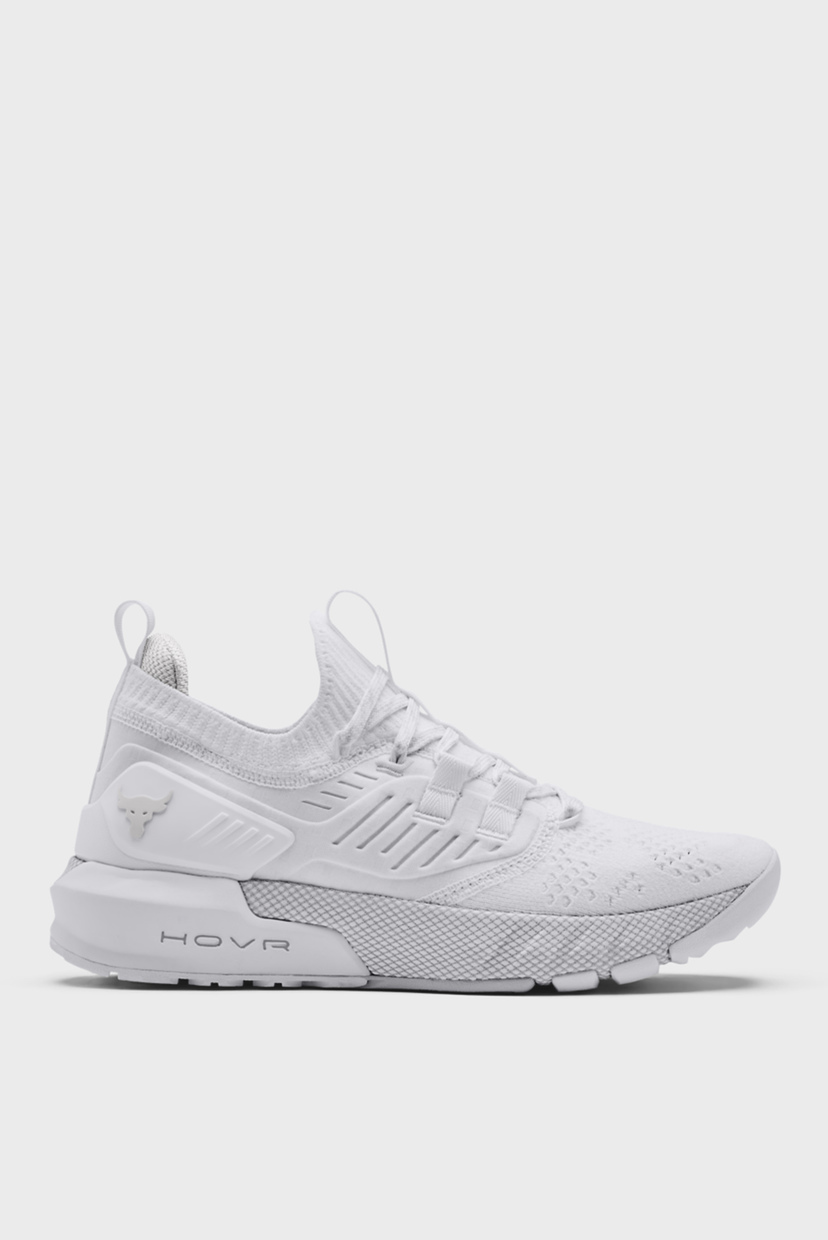 

Женские белые кроссовки UA W Project Rock 3-WHT Under Armour 42 3023005-110