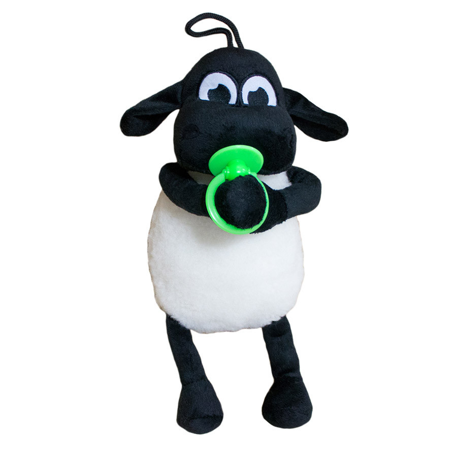 

Мягкая игрушка Барашек Тимми Good Tokki Toys 36 см с зеленой соской