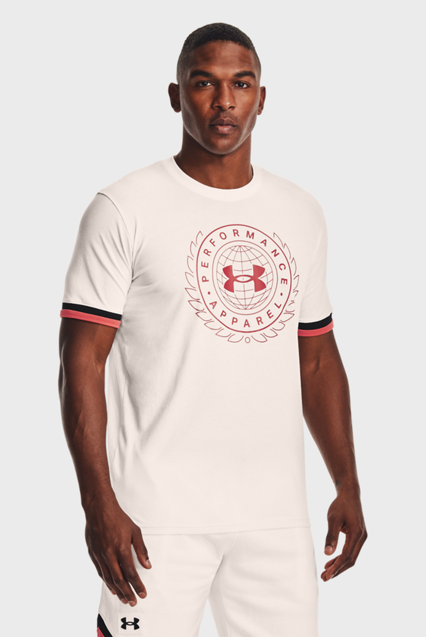 

Мужская белая футболка UA CREST SS Under Armour XXL 1361665-112