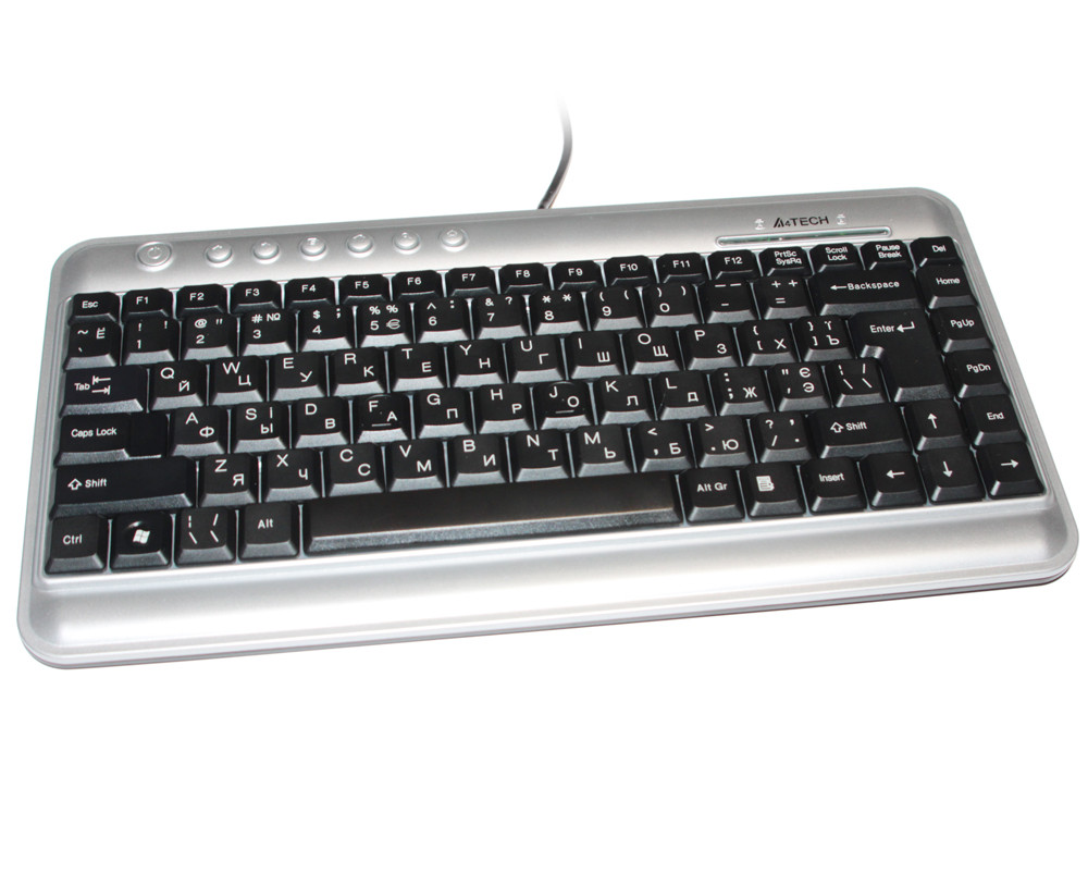 Клавиатура A4Tech KL-5-R USB USB Black-Silver (151311) – низкие цены ...