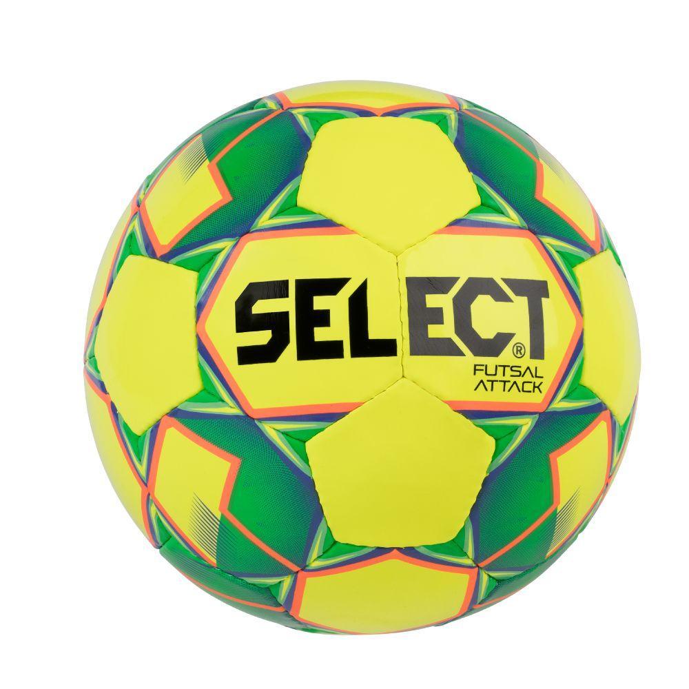

М’яч футзальний SELECT Futsal Attack №4 жовто-зелений