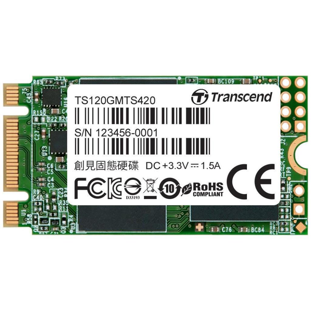 

Накопители SSD Transcend SATA M.2 120GB MTS420 3D TLC (TS120GMTS420S)