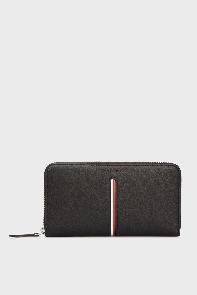 

Мужской черный кожаный кошелек TH DOWNTOWN ZA WALLET Tommy Hilfiger OS AM0AM07307