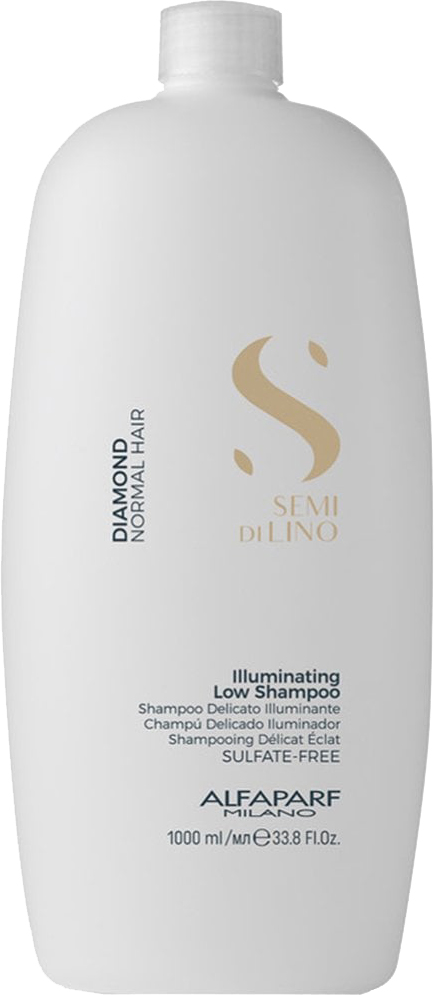 Акція на Шампунь для волос Alfaparf SDL Diamond Illuminating Low Shampoo с микрокристаллами 1000 мл (8022297064949) від Rozetka UA