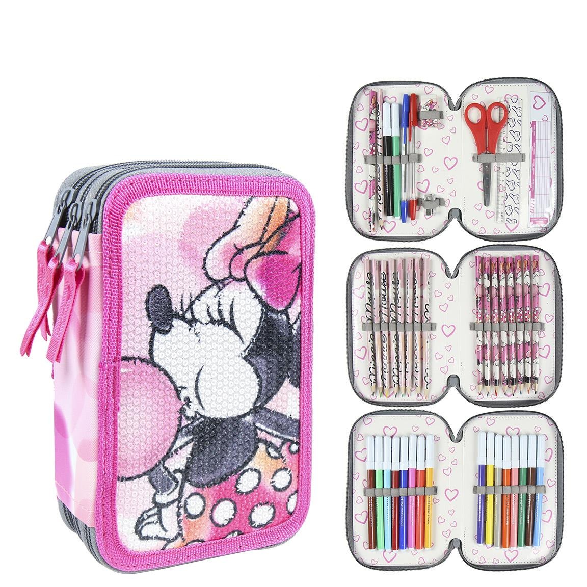 

Пенал Disney Minnie Mouse (Минни Маус) 12,5*19.5*6.5 см Разноцвет 2100003062