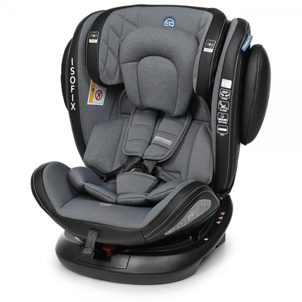 

Автокресло El Camino Evolution 360 Royal Dark Gray (ME 1045) (F00200204)