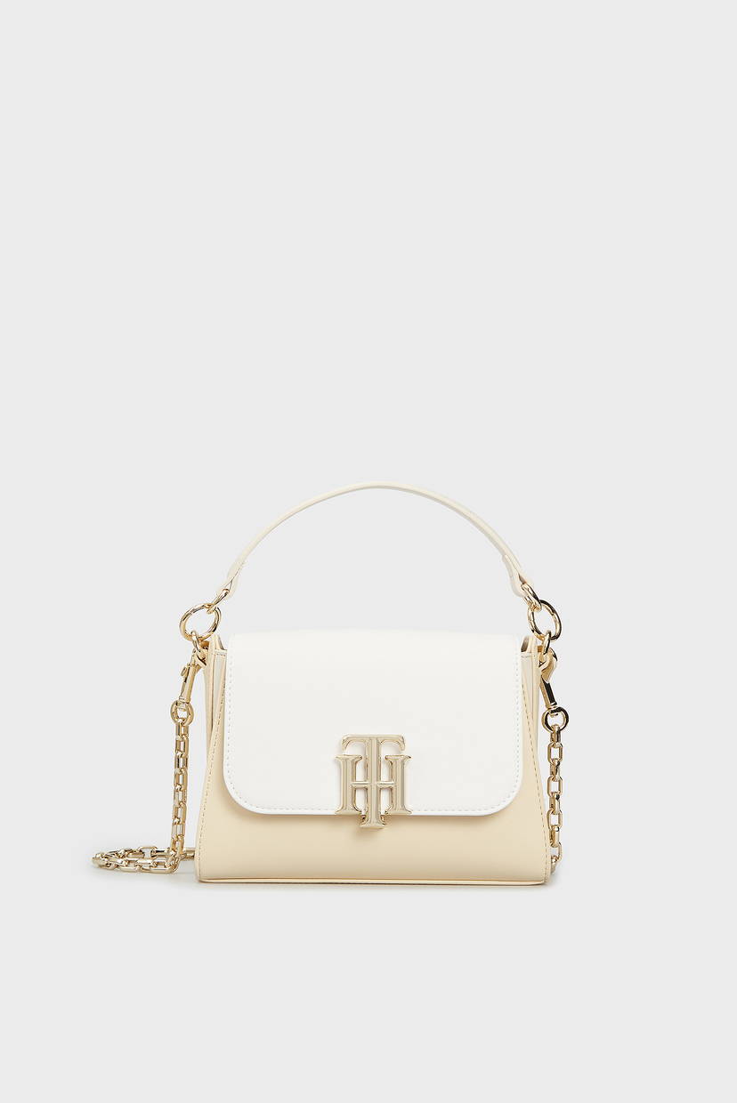 

Женская бежевая сумка через плечо ТН LOCK SMALL CB Tommy Hilfiger OS AW0AW09655