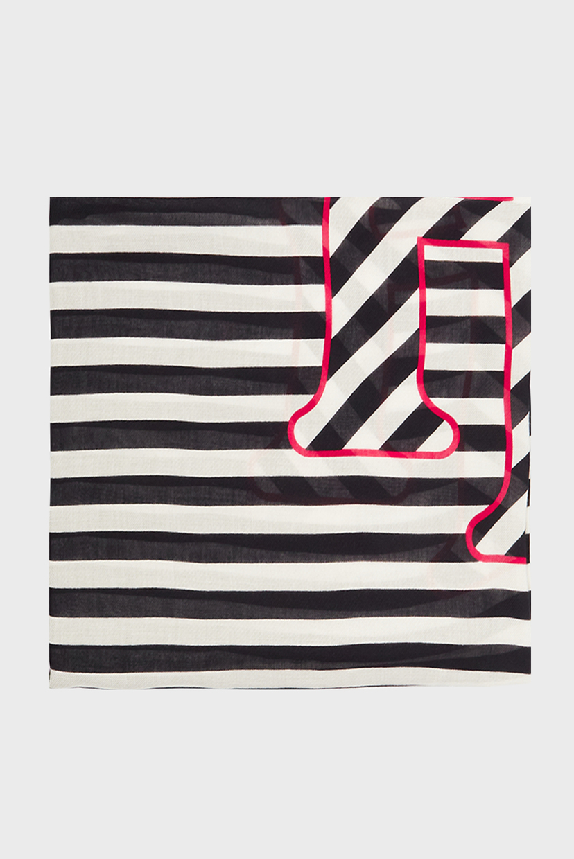 

Женский шарф TH STRIPE SQUARE Tommy Hilfiger OS AW0AW09795