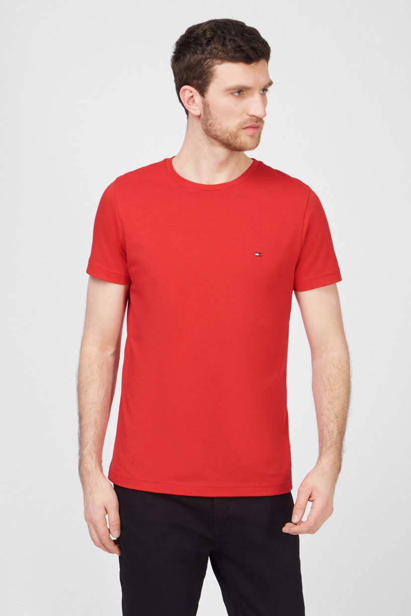 

Мужская красная футболка LOGO Tommy Hilfiger L MW0MW17681