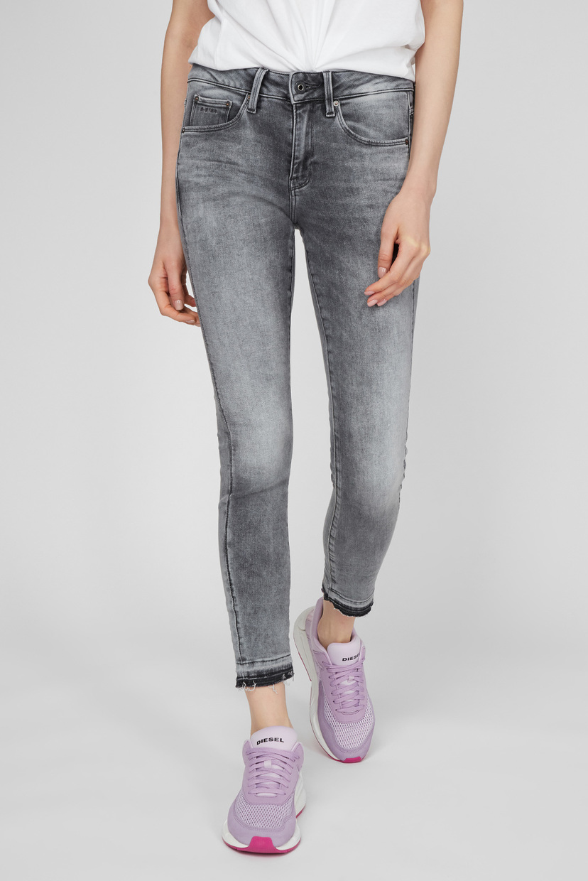 

Женские серые джинсы 3301 Mid Skinny G-Star RAW 24-30 D15943,A634