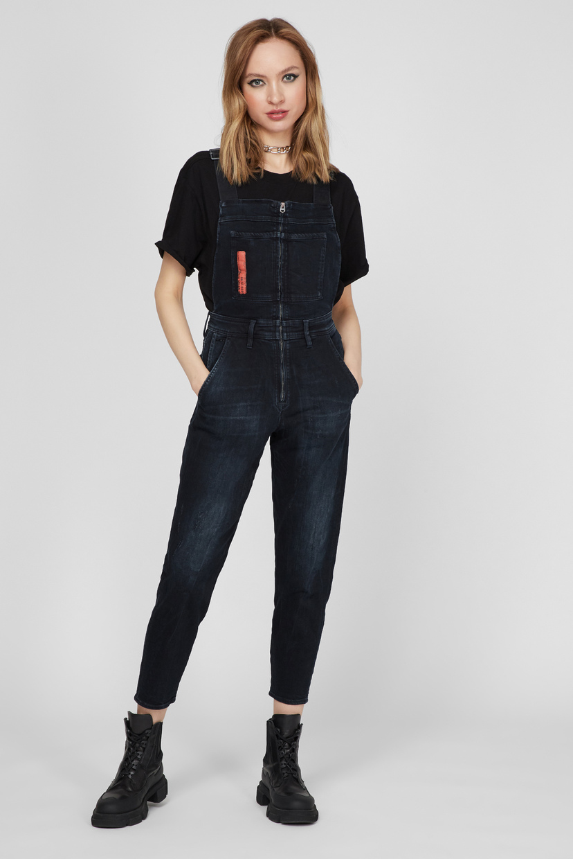 

Женский темно-синий джинсовый комбинезон Slim Dungaree G-Star RAW XS D19101,8971