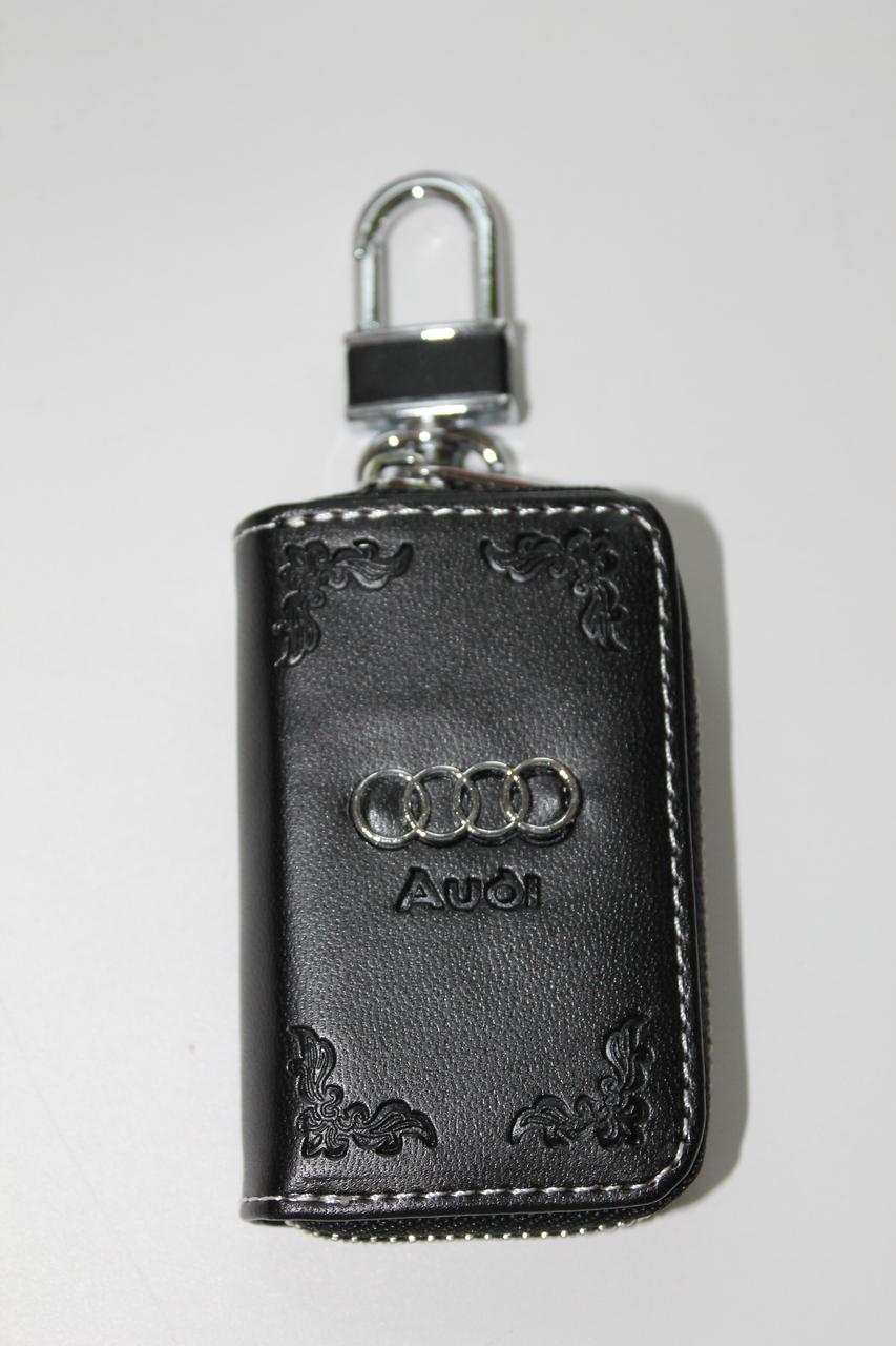 

Ключница для авто KeyHolder Premium AUDI Черная
