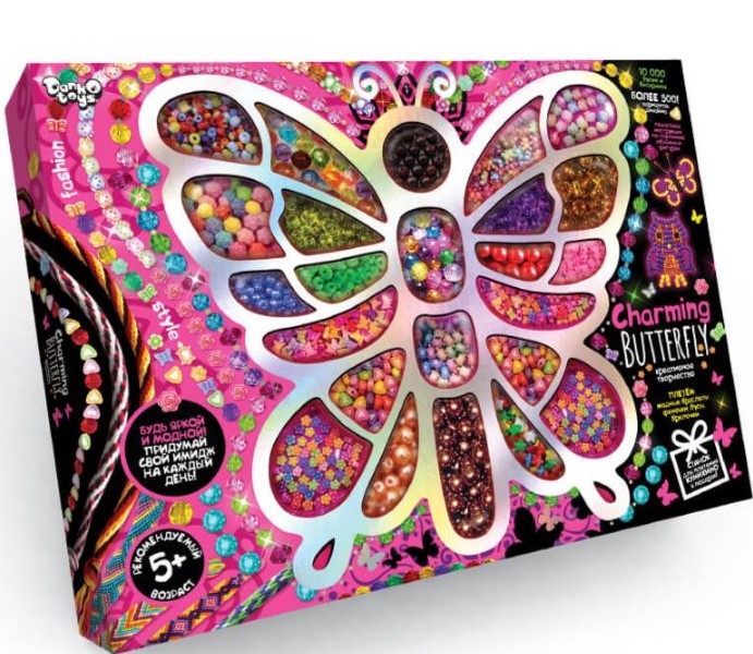 

Набор для плетения бисером Charming Butterfly chb-01-01