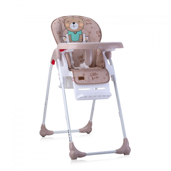 

Стульчик для кормления Lorelli DULCE Beige bear (23604)