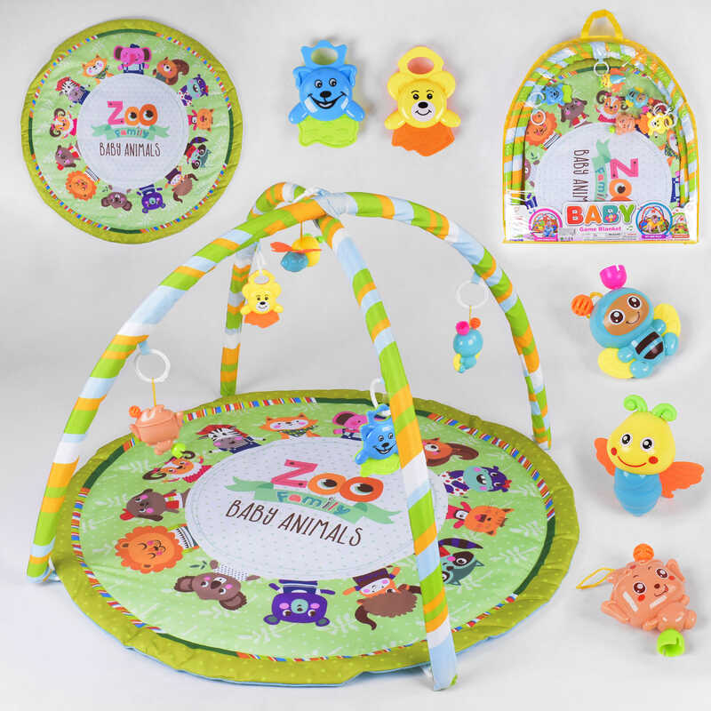 

Коврик игровой 817 (30) 5 подвесок, в сумке