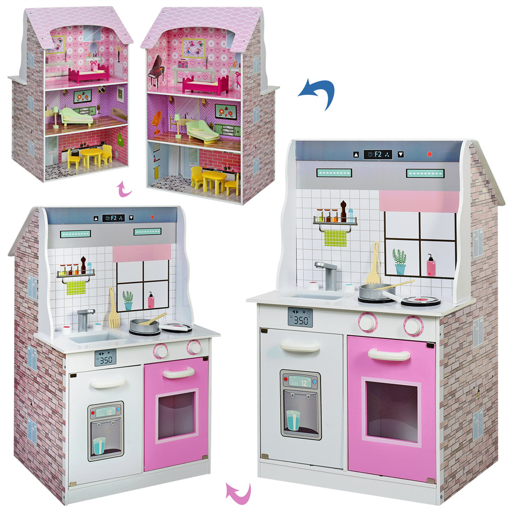 

Деревянная игрушка Домик MD 2667