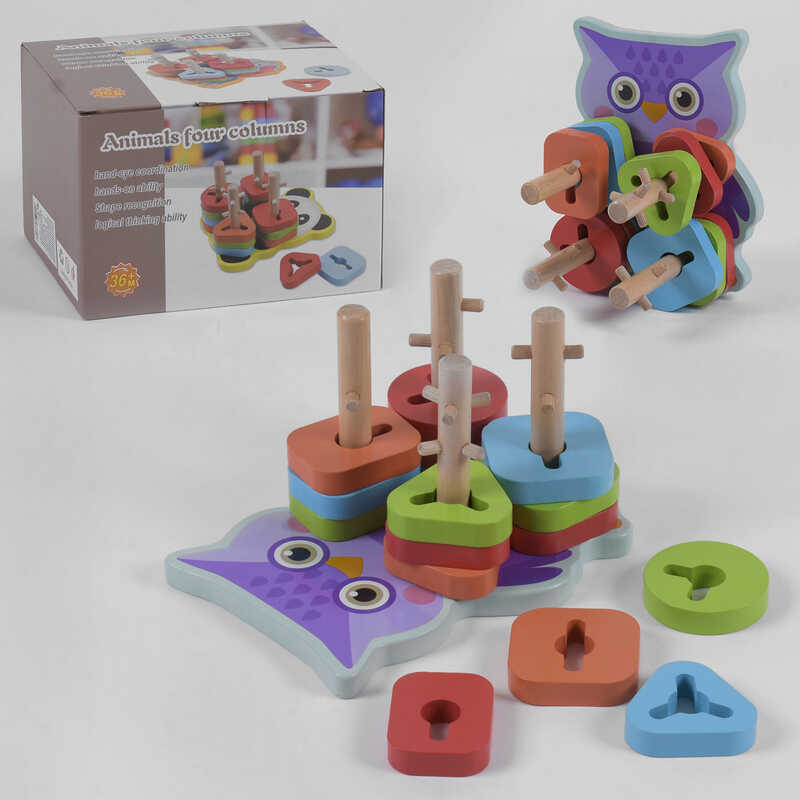 

Деревянная логическая Игра С 39376 (36) в коробке