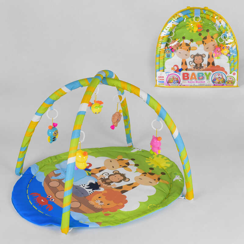 

Коврик игровой 812 (30) 5 подвесок, в сумке