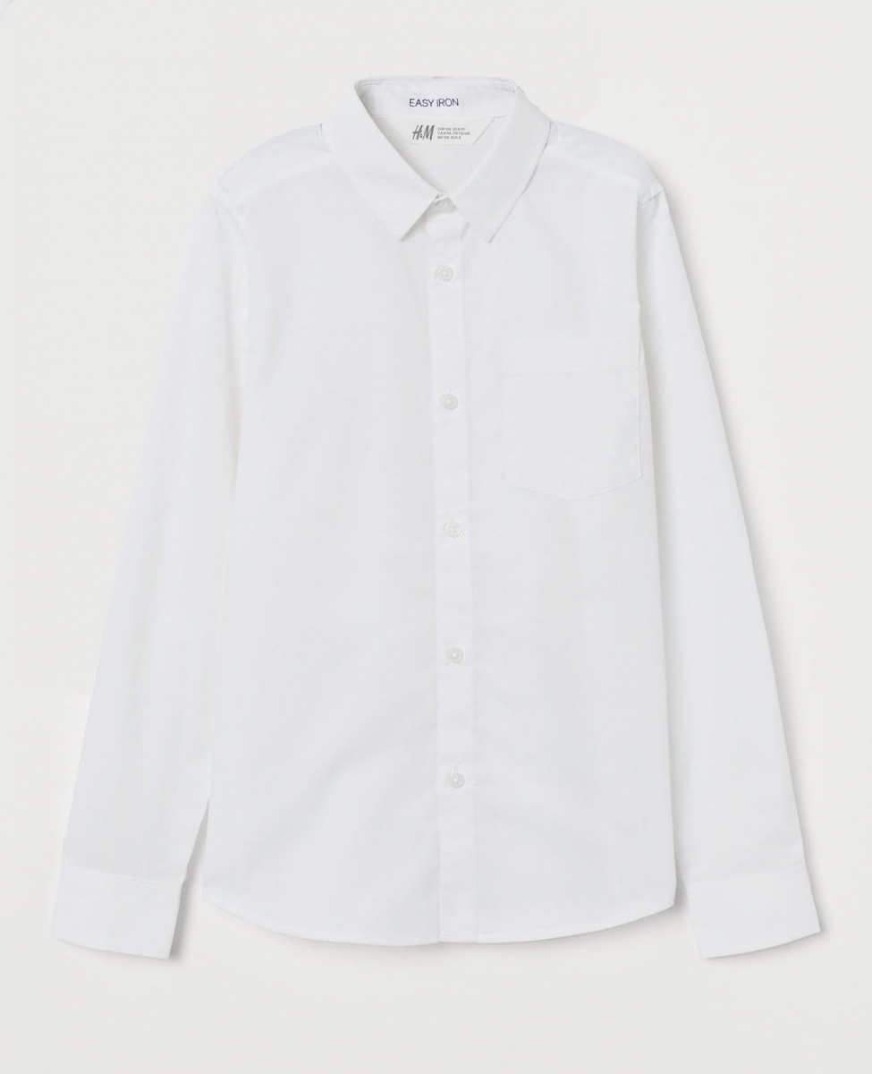 

Рубашка H&M 0791875001 146 СМ Белый 63958
