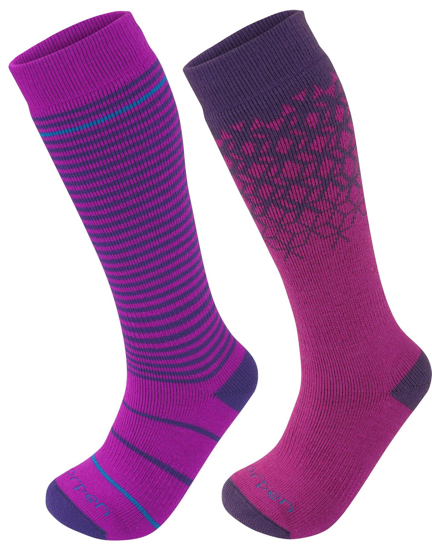 

Носки детские Lorpen T2 Kid's Merino Ski 2 Pack S2KN Berry L (6610004 2336 L)