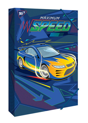 

Папка для трудов YES Speed car А4 картон (491679)