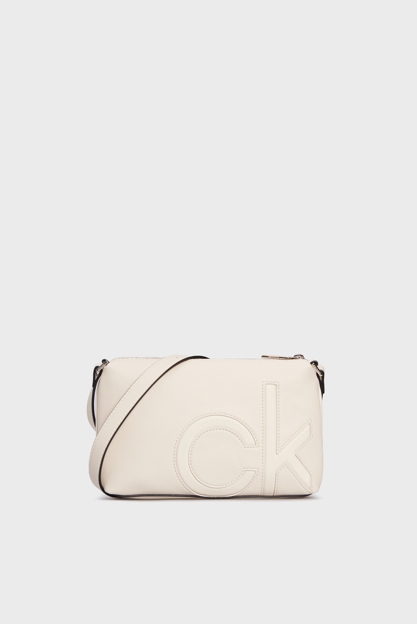 

Женская бежевая сумка EW XBODY Calvin Klein OS K60K607503