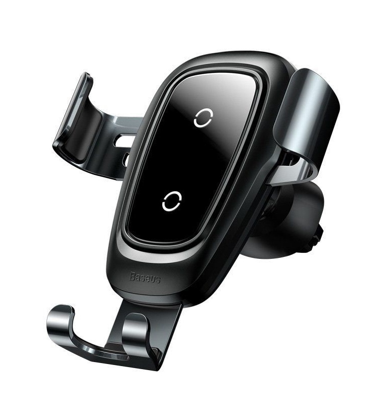 

Автодержатель с Беспроводной Зарядкой Baseus Metal Gravity Car Mount 1.7A Qc3.0 Серый (RO-22377)