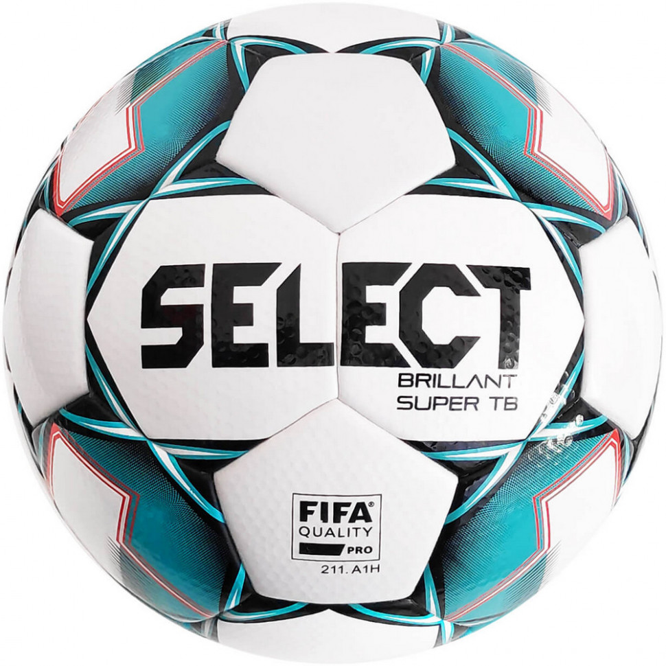 

Мяч футбольный Select Brillant Super FIFA TB (белый/зелёный) 3615946004