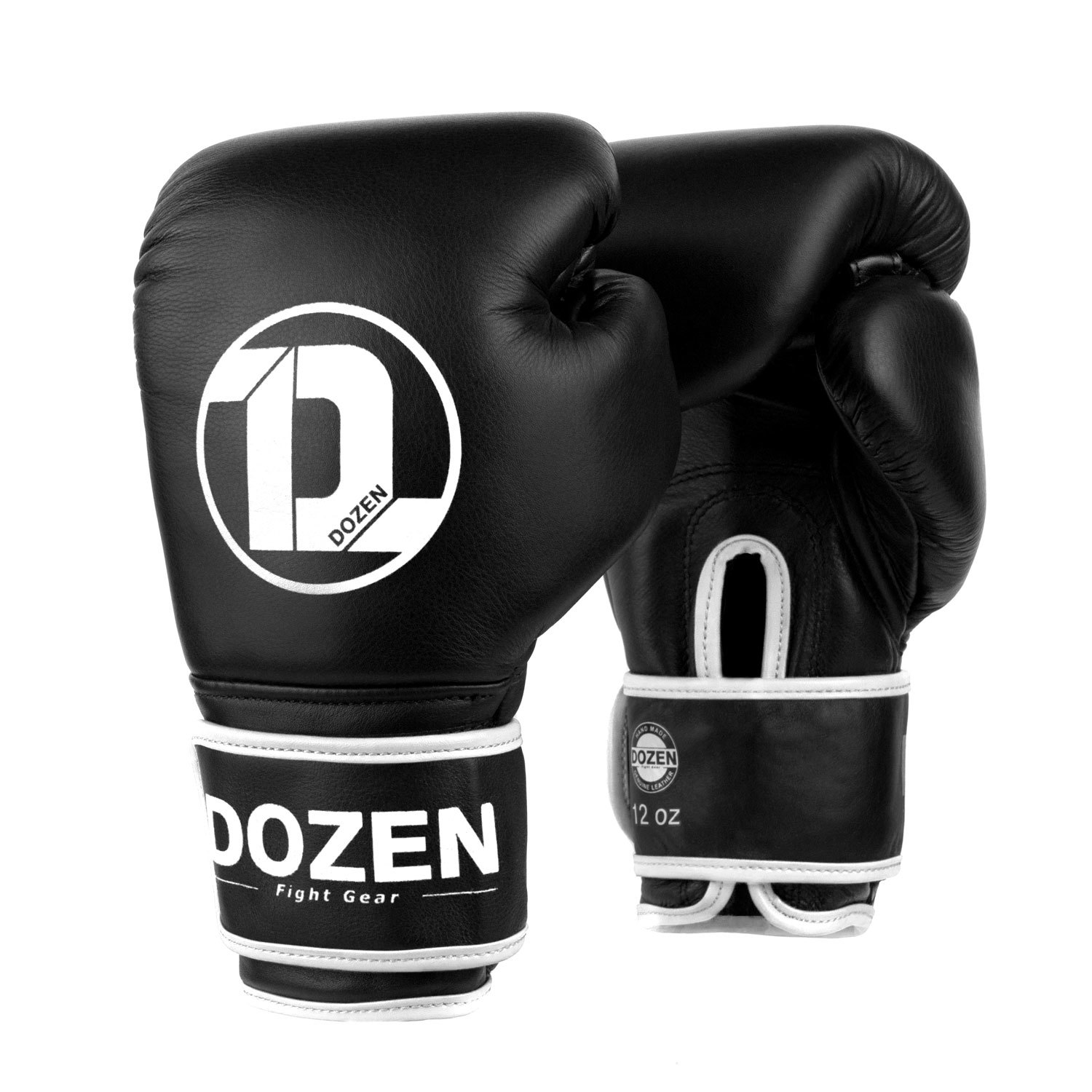 

Боксерские перчатки Dozen Monochrome Training Boxing Gloves Black/White 14 Oz