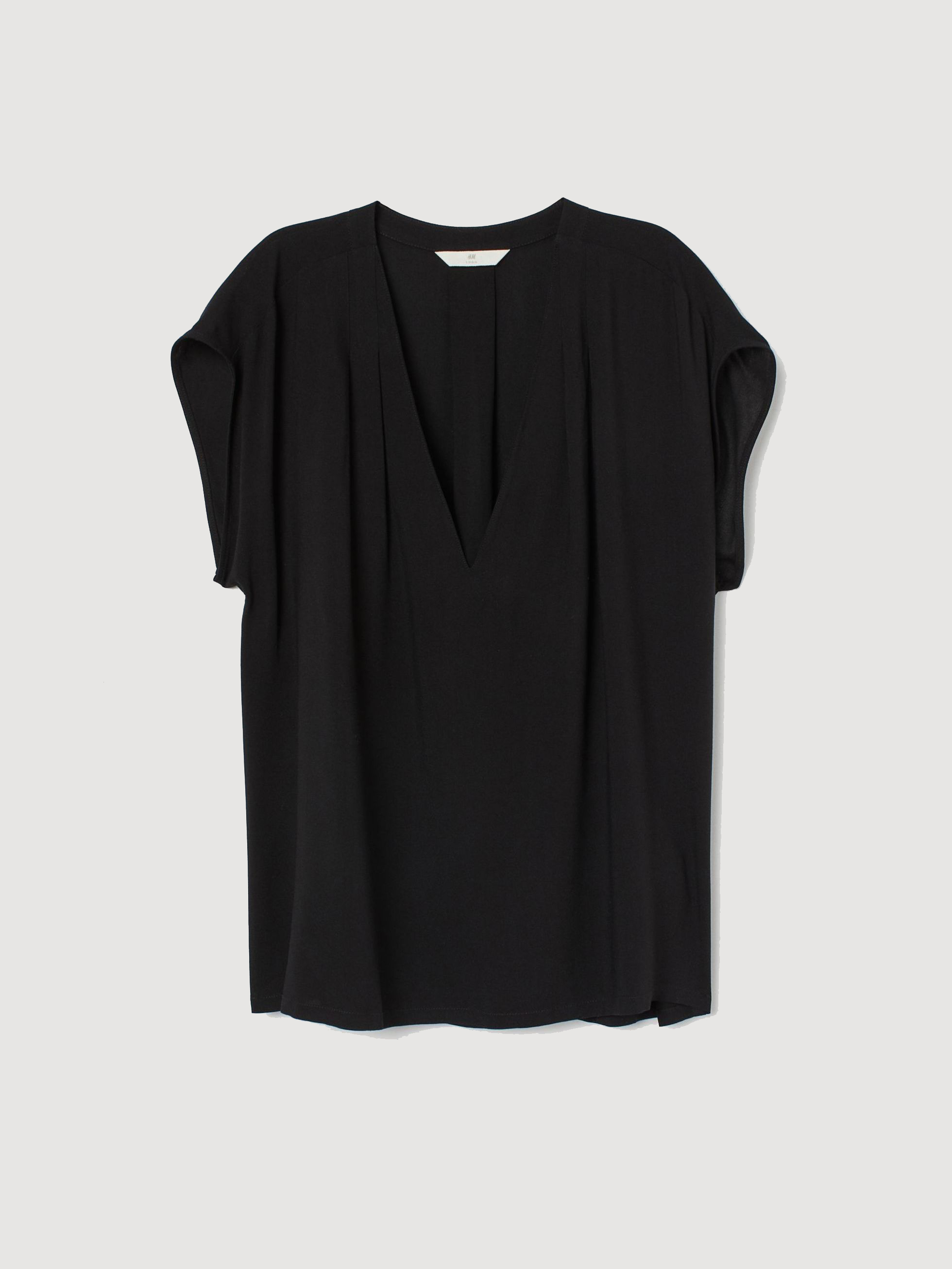 

Блузка H&M 97162216  Черная, Блузка H&M 97162216 36 Черная