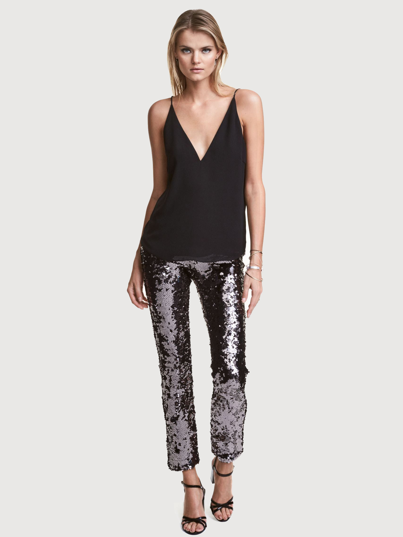 

Брюки H&M 97162485 36 Черные