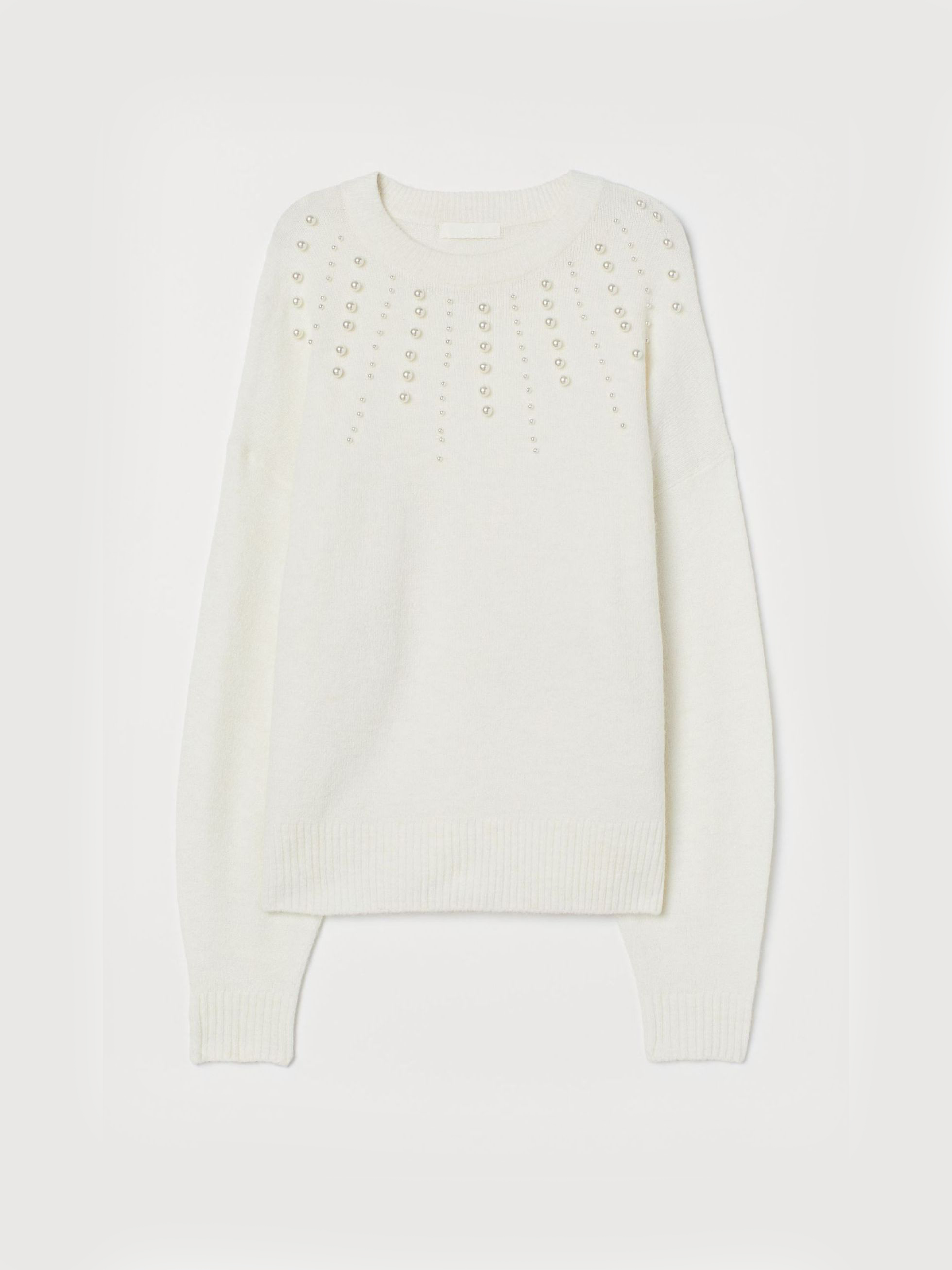 

Джемпер H&M 97162346 M Белый