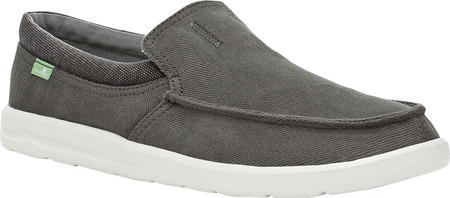

Мужские мокасины Sanuk Hi Bro Lite Moc Toe Slip On Washed Black Textile 43