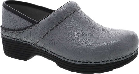 

Женские сабо Dansko LT Pro Closed Back Clog Grey Floral Tooled Leather 40