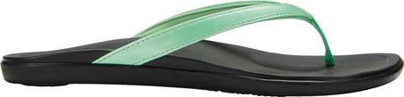 

Женские вьетнамки, сланцы OluKai Ho'opio Flip-Flop Mint/Black Synthetic 41