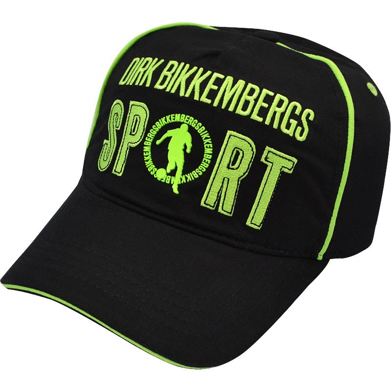 

Кепка бейсболка Dirk Bikkembergs Sport черная на застежке 56-59 см 700-1782