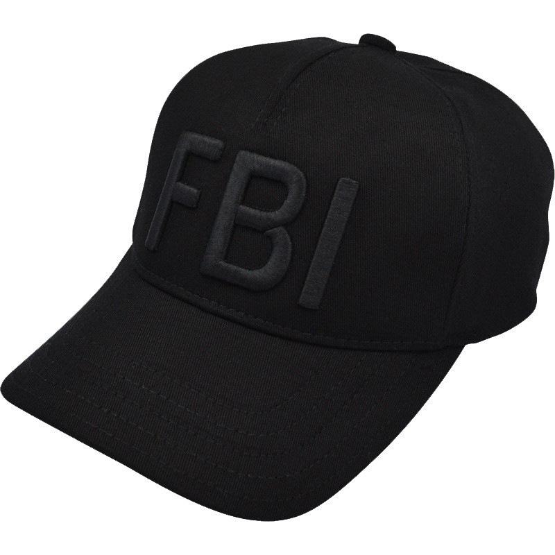 

Кепка бейсболка FBI черная full cap L (57-58 см) 700-2395