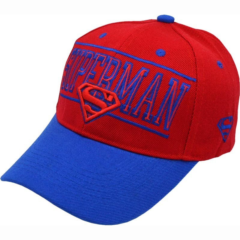 

Кепка бейсболка Superman красная с синим на застежке 56-58 см 700-2542