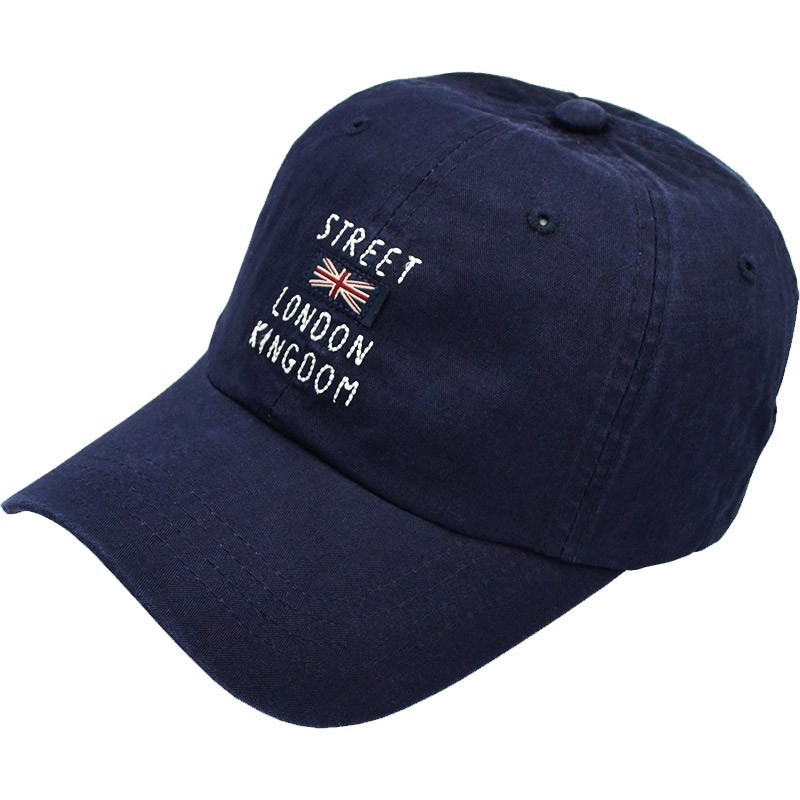 

Кепка бейсболка Street London Kingdom темно-синяя на застежке 56-59 см 700-2947