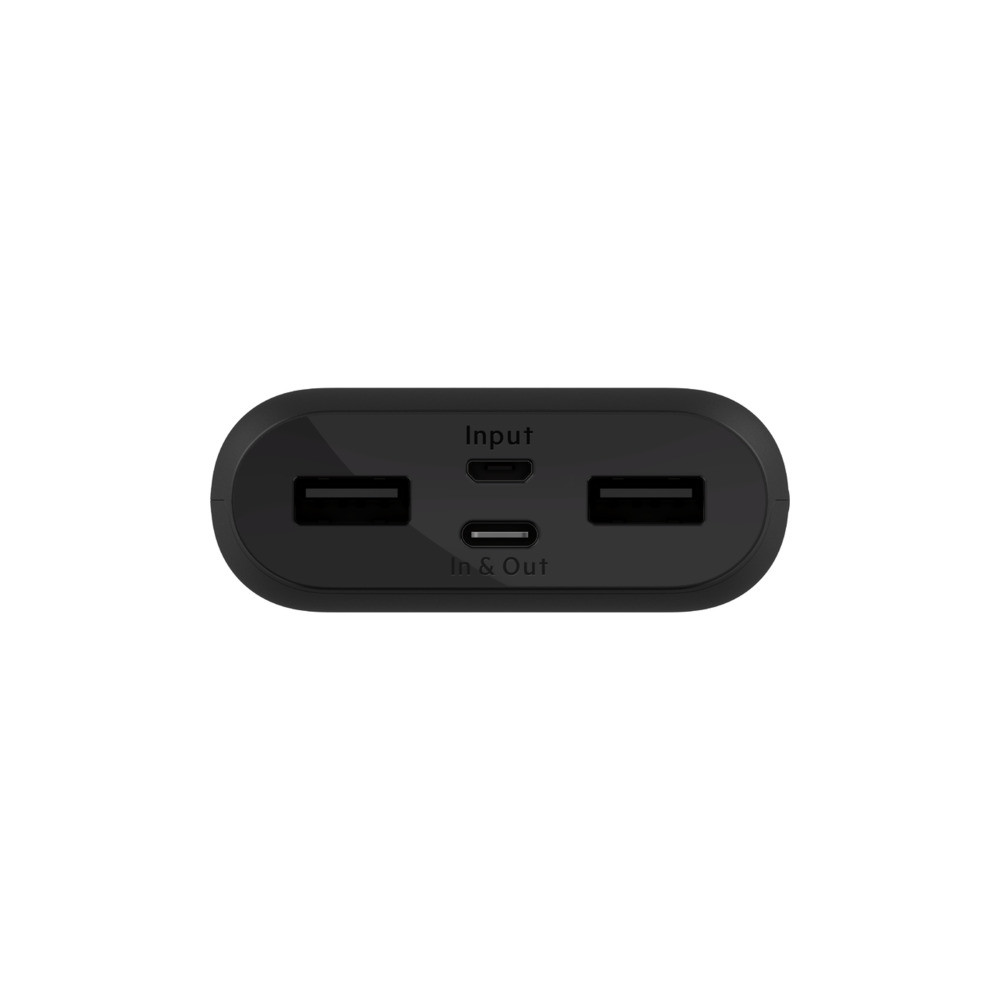

Портативное зарядное устройство Belkin 10000mAh, 15W Dual USB-A, USB-C, black