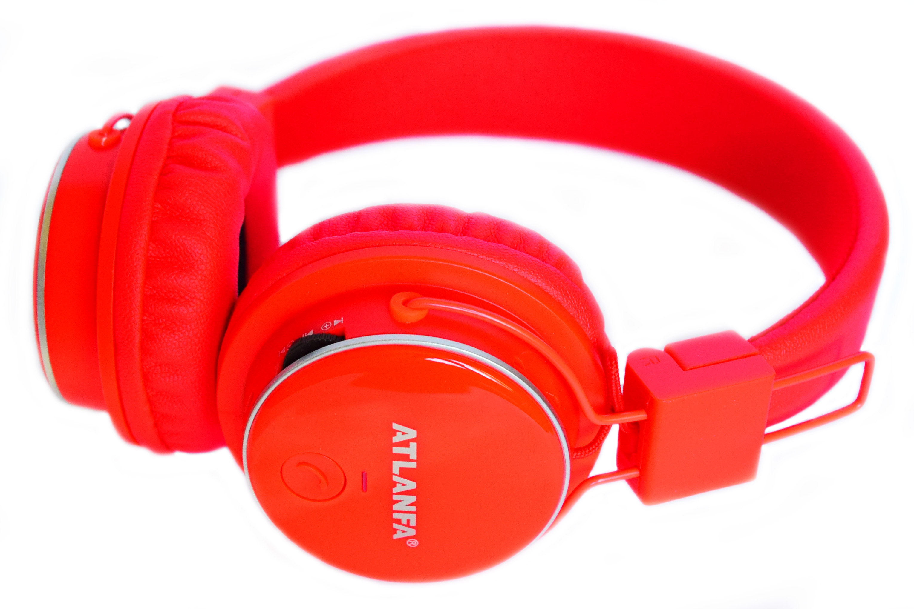 

Наушники беcпроводные Atlanfa AT - 7611 с Bluetooth, MP3 и FM Красные (7611 Red)