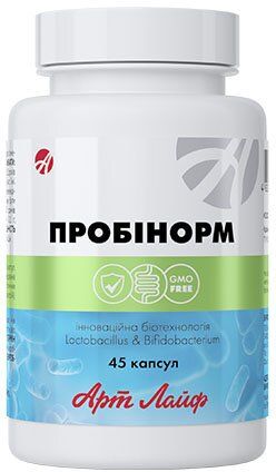 

Пробиотики Пробинорм Артлайф 45 капсул (AR010)