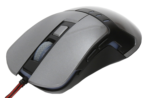 

Мышь VARR OM-270 Gaming USB Black/Silver (OM0270GR)