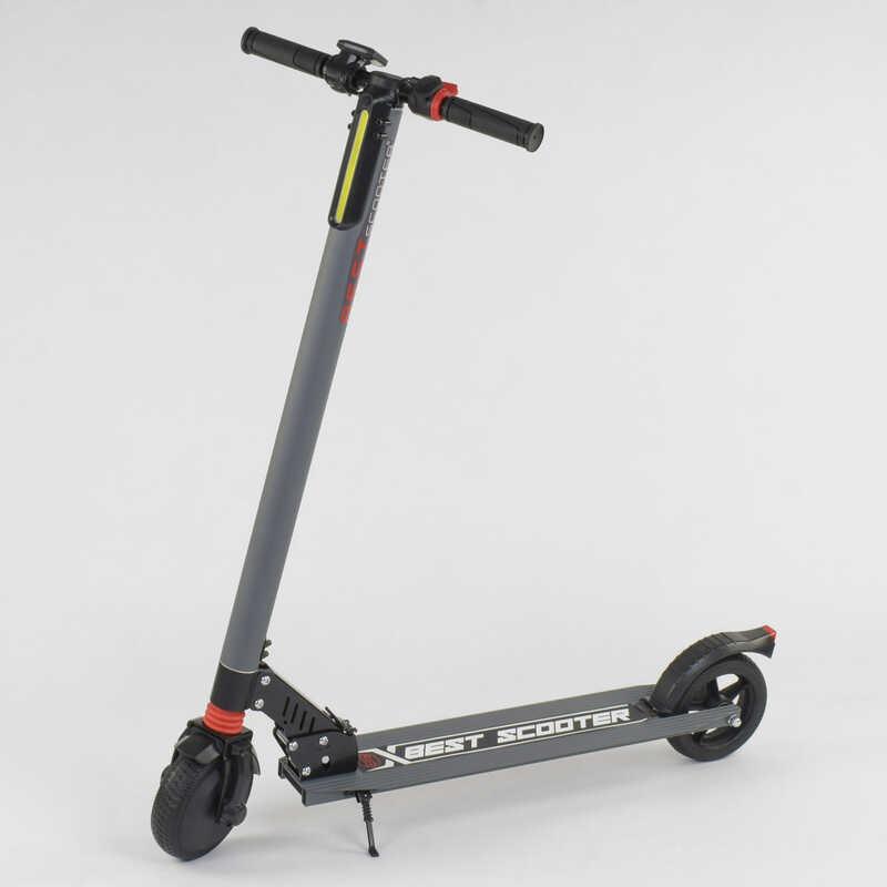 

Электросамокат 83325 "Best scooter", Серый