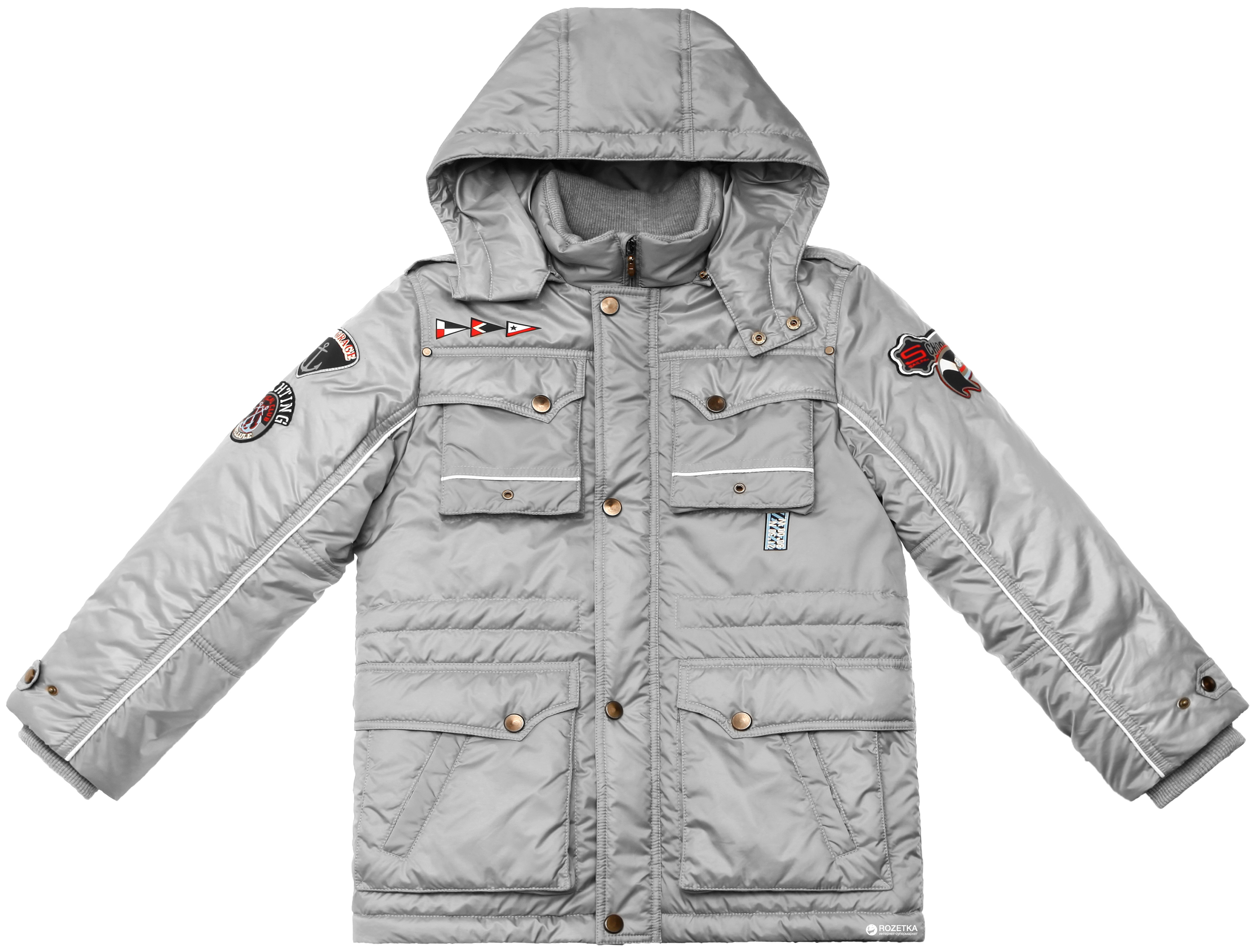 

Куртка Baby Line V65-14 синтепон 128 см Светло-серая ($AD956219)