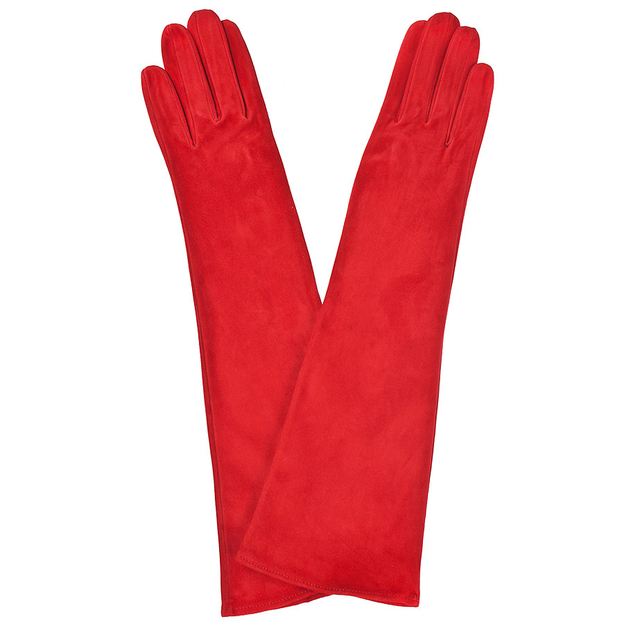 

Перчатки длинные Alpa Gloves, 40 см, красные, (8)