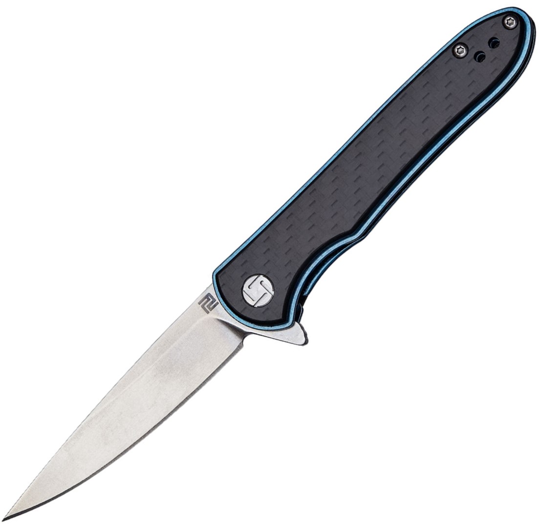 

Карманный нож Artisan Cutlery Shark Small SW, D2, CF Black (2798.01.30)