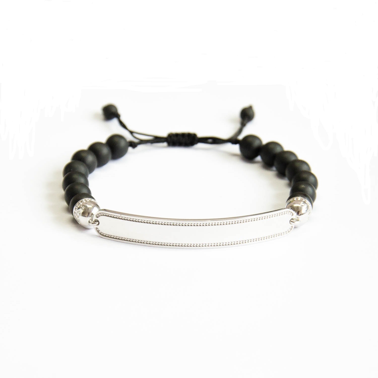 

Браслет TOTEM Adventure Jewelry с серебряной пластиной и натуральным шунгитом 20 см (0080-02-3)