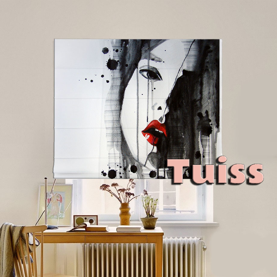 

Римская штора система Classic InHt Фотопечать Арт 17-105 Джуси Велюр 70х170 см