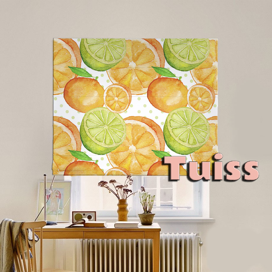 

Римская штора система Classic InHt Фотопечать Принт 02-158 Джуси Велюр 210х170 см